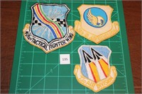 73rd AD; 401st TFW; 314th AD (3 Patches)