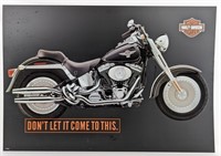 Harley-Davidson "Dont Let it Come to This" Sign
