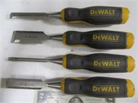 4pc DeWalt Chisel Tool SET