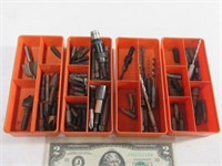 LOT mini drawers Screw Tip Bits & Access