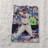 2-2018 Topps Rookie Miguel Andujar