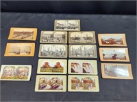 (15) VINTAGE STEREOSCOPE CARDS