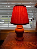 Pink small table lamp night light lamp
