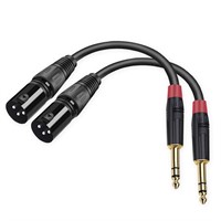XLR to 1/4 TRS Stereo Adapter