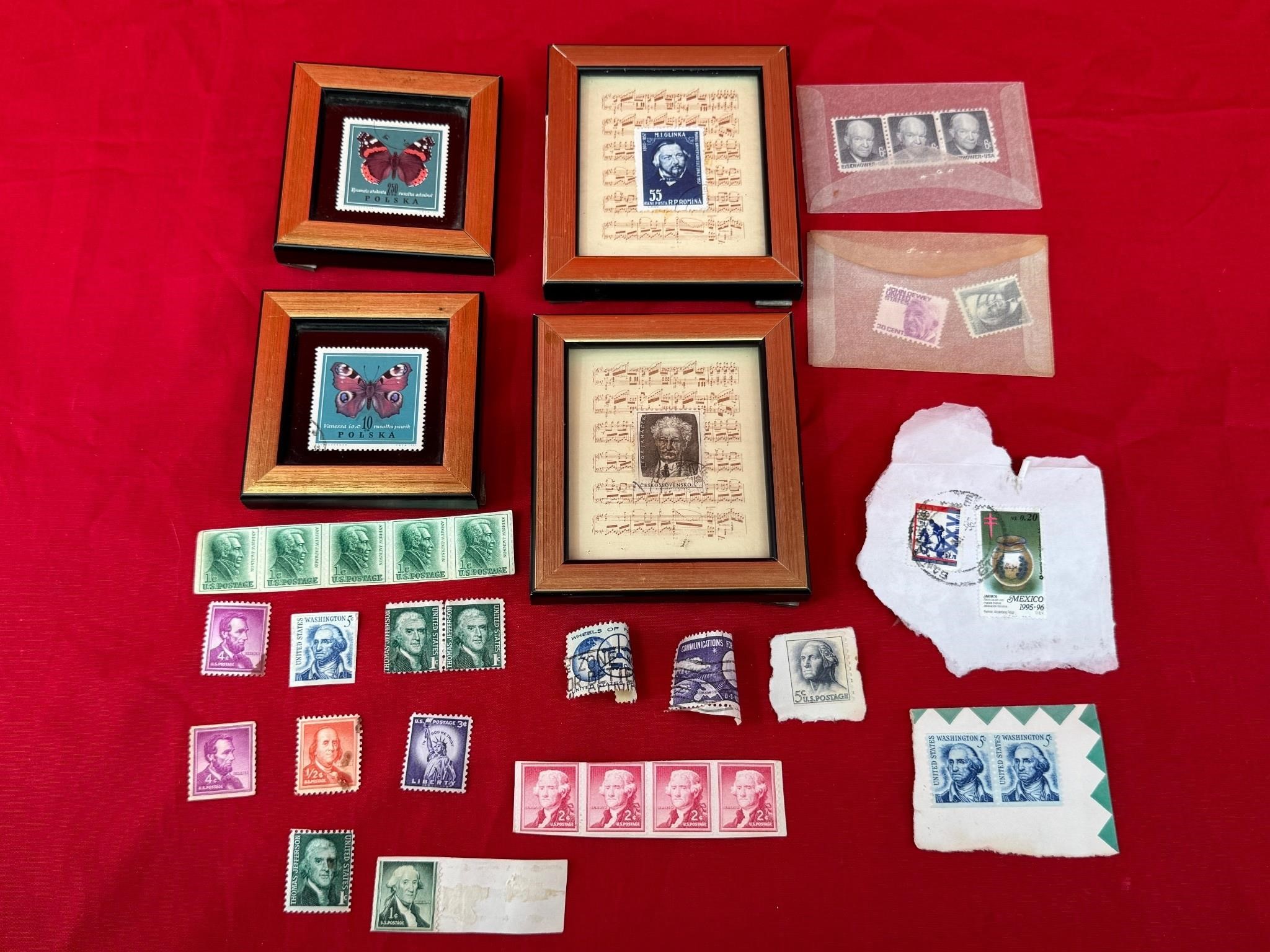 Lot of Assorted Postage Stamps