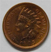 1905 Indian Head Cent - Cleaned