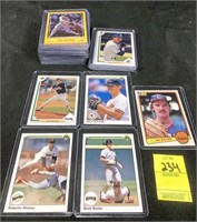 1991 Score Assorted Upper Deck Cards w/ Cases