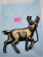 Deer belt Buckle