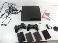 PS3 Console 320 GB with games on board, works