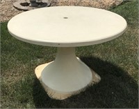 Fiberglass table