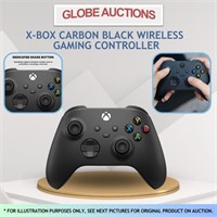 X-BOX CARBON BLACK WIRELESS GAMING CONTROLLER