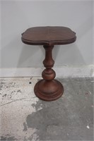 Unique Vintage Wood Accent Table