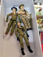 Vintage GI Joe action figures