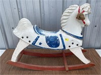 Antique "Buddo" Rocking Horse