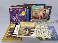 Quilt books, Cross stitch books