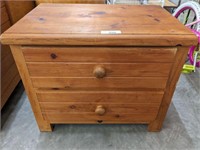 2 DRAWER END TABLE