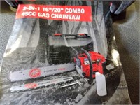 2 in 1 14"/18" Combo 40cc Gas Chainsaw
