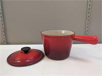 French Le Creuset Red Cookware Pot