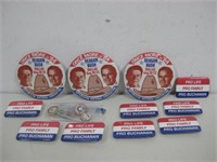 Assorterd Vtg Political Pins