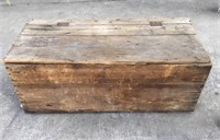 Old Wooden Box -Bottom Rotted -Great Planter Bed