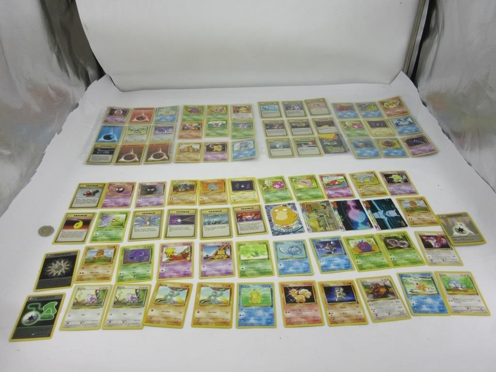 Plusieurs cartes Pokémon 1e génération