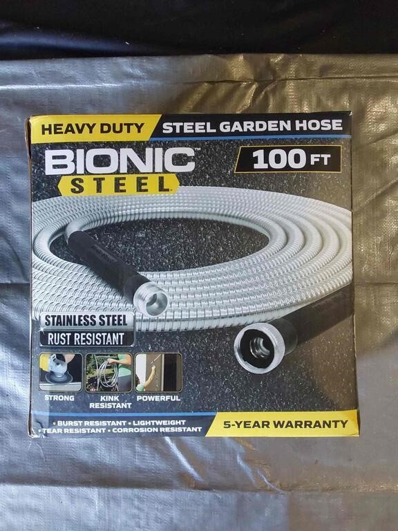 Bionic Steel 100ft Gardening Hose