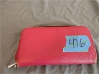 Pink Genuine Leather Handbag Wallet-Pursue