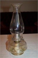 Vintage Oil Lamp 13H