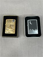 Boot & Mountains Zippo Lighters