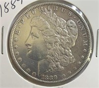 1889 Morgan Silver Dollar