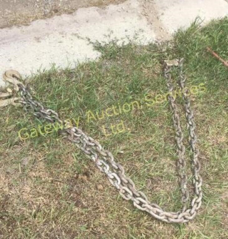 12 feet 1/2 chain.