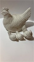Unpainted Ceramic Chickens Salt & Pepper & others