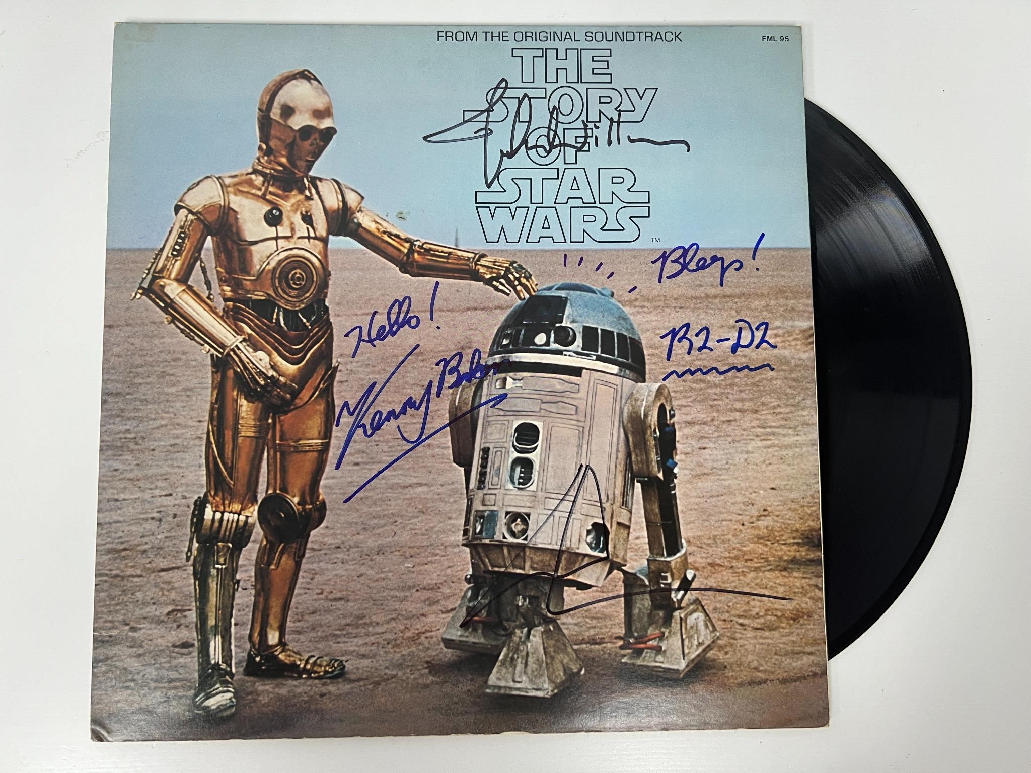 Autograph COA Star Wars Vinyl