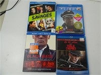Lot of 4 Blu-ray Movies
