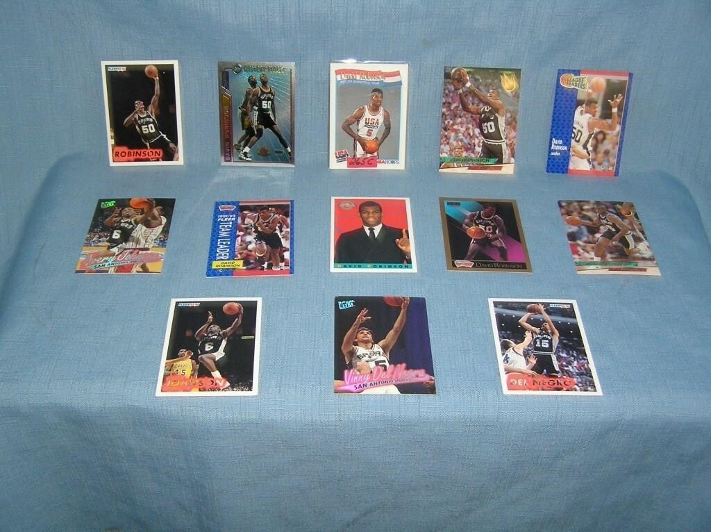 San Antonio Spurs all star basketball cards includ