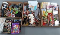 Mixed Pop Culture & Toy Lot w/ Pee Wee Herman