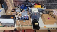 Lot of misc volt meters, power backup, charger