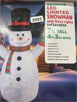 INFLATABLE LED SNOWMAN