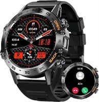 K-52 Military Tactical Style Smartwatch Compatible