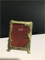 Gold Metal Art Deco Frame 7”