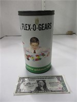 Vintage child, guidance, flex o gears, toy