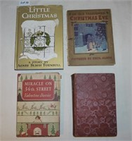 4 Books - "Little Folks' Christmas Stories and