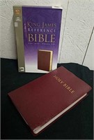 King James reference Bible and Holy Bible