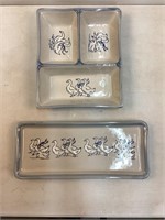 Louisville Stoneware DIshes, "Gaggle of Geese"