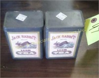 Two Jackrabbit tins