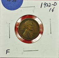 1922-D Lincoln Cent F