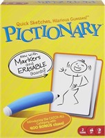 Mattel Games Pictionary Board Games Drawing Games