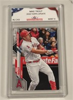 2020 Topps Update Mike Trout Card