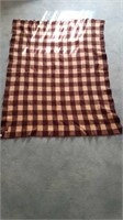 BROWN KENWOOD WOOL BLANKET