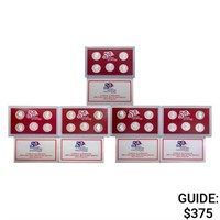 2004-2008 SIlver PR 25c Sets (25 Coins)